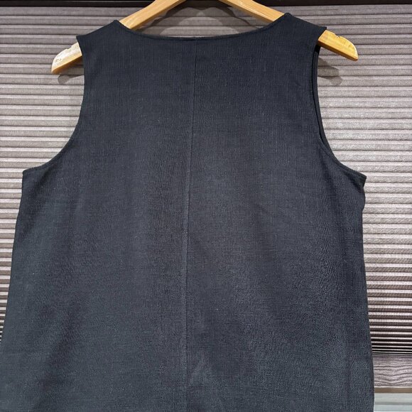 Old Navy Women's Cropped Tie-Hem Textured-Knit Sleeveless Top SZ: L - Picture 8 of 10